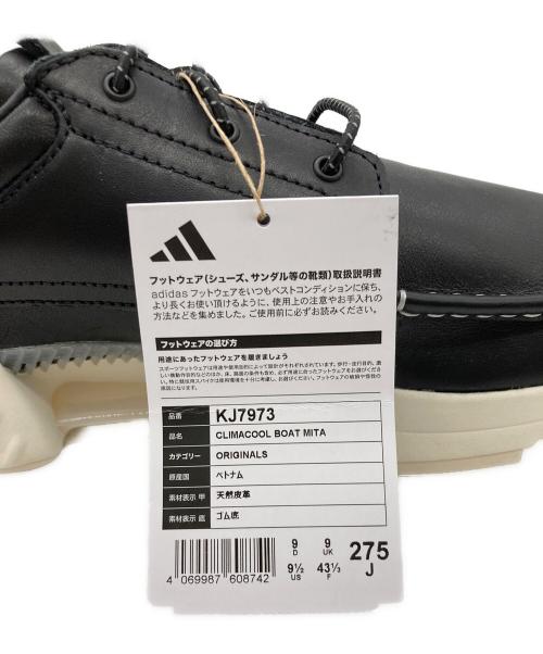 adidas（アディダス）adidas (アディダス) CLIMACOOL BOAT MITA ブラック サイズ:US 9 1/2の古着・服飾アイテム