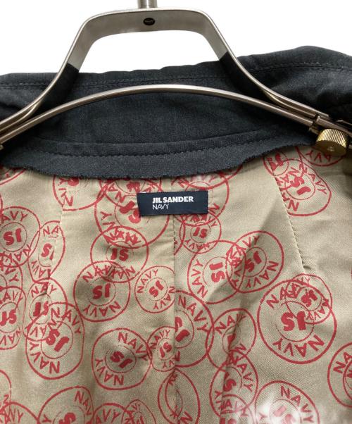 JIL SANDER NAVY（ジルサンダー ネイビー）JIL SANDER NAVY (ジルサンダー ネイビー) テーラードジャケット グレー サイズ:36の古着・服飾アイテム