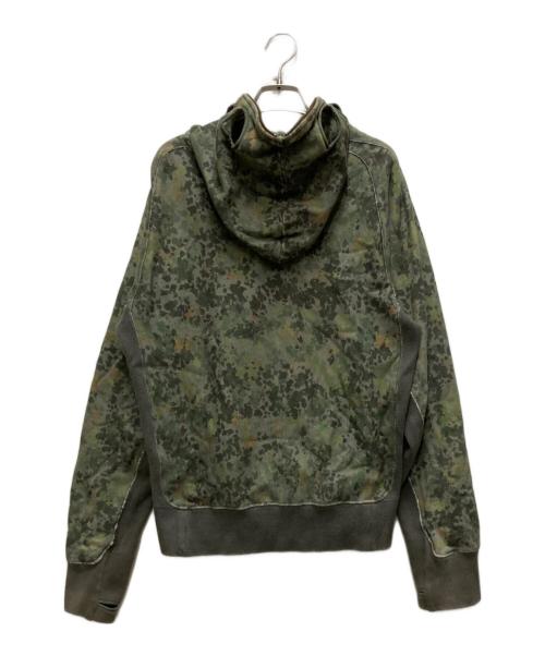 JIAN YE（ジェン イェ）JIAN YE (ジェン イェ) CAMO-HOODIE カーキ サイズ:FREEの古着・服飾アイテム