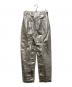 PROENZA SCHOULER (プロエンザ スクーラー) Metallic leather ZIP TROUSERS シルバー：8000円