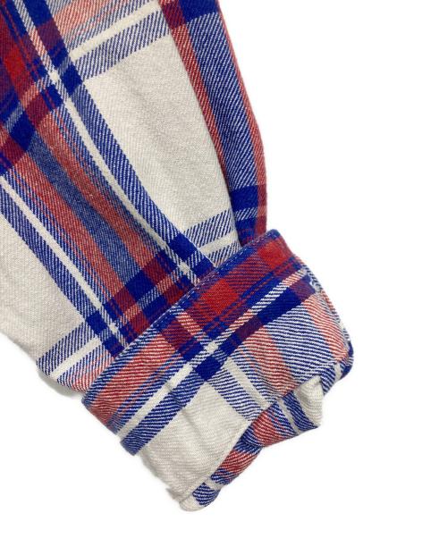 MONKEY TIME（モンキータイム）MONKEY TIME (モンキータイム) HEAVY TWILL CHECK CPO/シャツ ネイビー サイズ:Sの古着・服飾アイテム