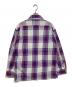 MONKEY TIME (モンキータイム) HEAVY TWILL CHECK CPO/シャツ ネイビー サイズ:S：4000円