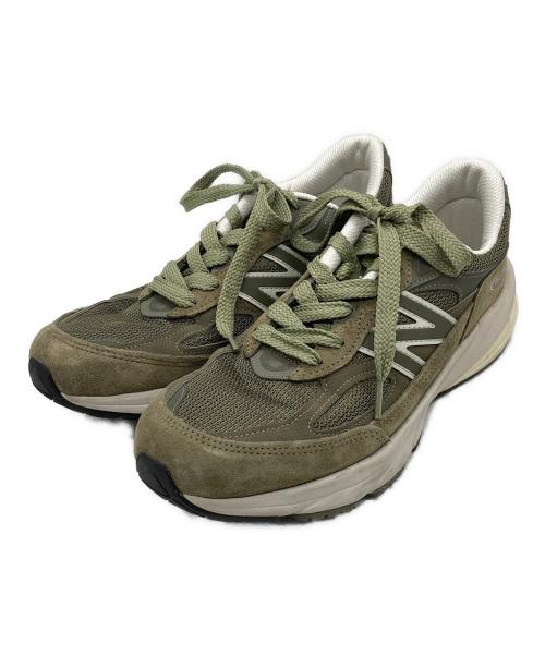 NEW BALANCE（ニューバランス）NEW BALANCE (ニューバランス) ローカットスニーカー カーキ サイズ:26.5cmの古着・服飾アイテム