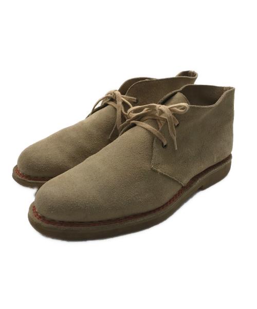 PARABOOT（パラブーツ）PARABOOT (パラブーツ) スウェードチャッカブーツ ベージュ サイズ:8 1/2の古着・服飾アイテム