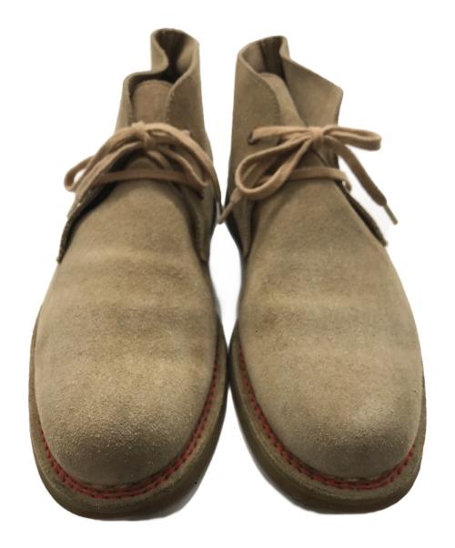 PARABOOT（パラブーツ）PARABOOT (パラブーツ) スウェードチャッカブーツ ベージュ サイズ:8 1/2の古着・服飾アイテム