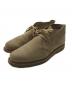 PARABOOT（パラブーツ）の古着「スウェードチャッカブーツ」｜ベージュ