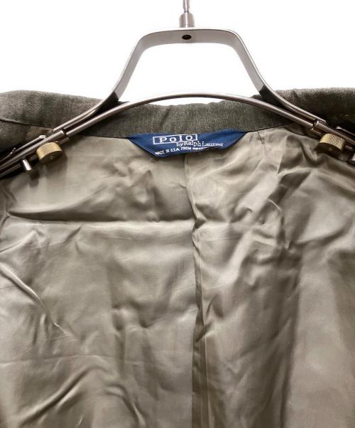 POLO RALPH LAUREN（ポロ・ラルフローレン）POLO RALPH LAUREN (ポロ・ラルフローレン) 80's USA製ウールセットアップスーツ カーキ サイズ:表記無しの古着・服飾アイテム