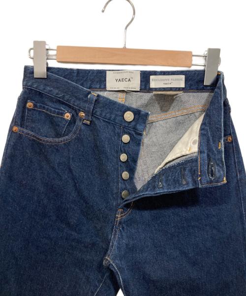 YAECA（ヤエカ）YAECA (ヤエカ) DENIM PANTS STRAIGHT インディゴ サイズ:W29（73.5cm）の古着・服飾アイテム