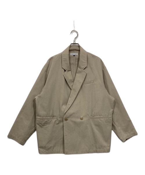 FREAK'S STORE（フリークスストア）FREAK'S STORE (フリークスストア) リネン混テーラードジャケット ベージュ サイズ:Ｓの古着・服飾アイテム