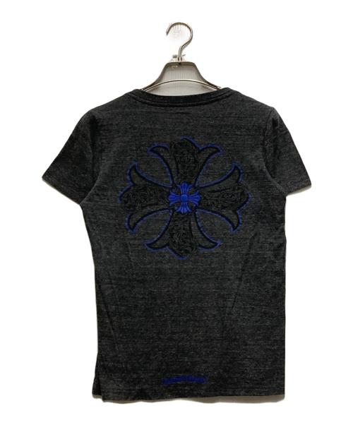 CHROME HEARTS（クロムハーツ）CHROME HEARTS (クロムハーツ) VネックロゴTシャツ グレー サイズ:Mの古着・服飾アイテム