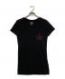 CHROME HEARTS（クロムハーツ）の古着「VネックロゴTシャツ」｜ブラック
