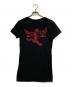 CHROME HEARTS (クロムハーツ) VネックロゴTシャツ ブラック サイズ:M：20000円