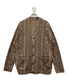 Hysteric Glamour（ヒステリックグラマー）の古着「SPEAK NO EVILワッペン カーディガン」｜ブラウン