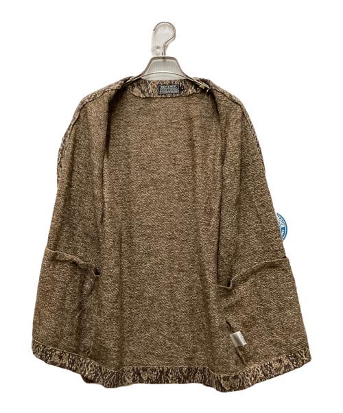 Hysteric Glamour（ヒステリックグラマー）Hysteric Glamour (ヒステリックグラマー) SPEAK NO EVILワッペン カーディガン ブラウン サイズ:Mの古着・服飾アイテム