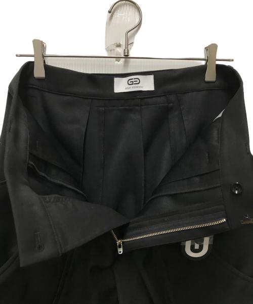 GOAT ESSENCE（ゴートエッセンス）GOAT ESSENCE (ゴートエッセンス) TUCK WIDE SHORTS ブラック サイズ:3の古着・服飾アイテム