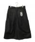 GOAT ESSENCE（ゴートエッセンス）の古着「TUCK WIDE SHORTS」｜ブラック