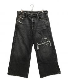 DIESEL（ディーゼル）の古着「straight jeans 1996 d-sire」｜グレー