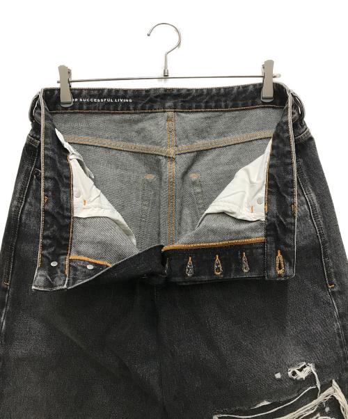 DIESEL（ディーゼル）DIESEL (ディーゼル) straight jeans 1996 d-sire グレー サイズ:W34の古着・服飾アイテム