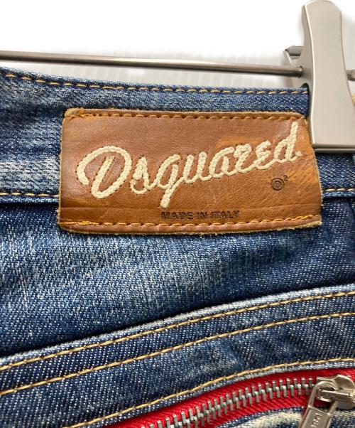 DSQUARED2（ディースクエアード）DSQUARED2 (ディースクエアード) ローライズデニムパンツ インディゴ サイズ:44の古着・服飾アイテム
