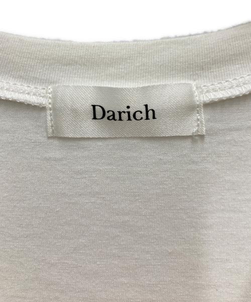 darich（ダーリッチ）Darich (ダーリッチ) キルティングアップリケTシャツ ホワイト サイズ:FREEの古着・服飾アイテム