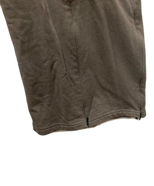 darich（ダーリッチ）Darich (ダーリッチ) ユーズドルックフリルスウェットパンツ カーキ サイズ:FREEの古着・服飾アイテム