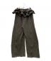 Darich (ダーリッチ) ユーズドルックフリルスウェットパンツ カーキ サイズ:FREE：8000円