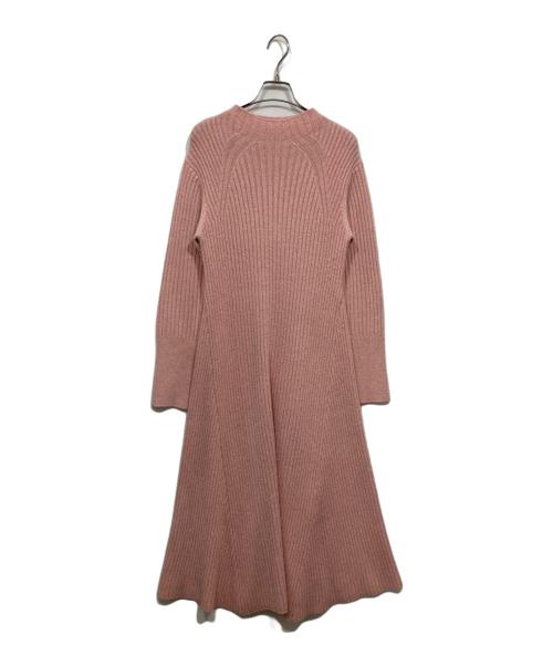 CELFORD（セルフォード）CELFORD (セルフォード) ニットワンピース ピンク サイズ:38の古着・服飾アイテム