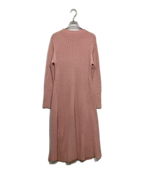 CELFORD（セルフォード）CELFORD (セルフォード) ニットワンピース ピンク サイズ:38の古着・服飾アイテム