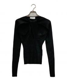 coperni（コペルニ）の古着「ツイスト カットアウト セーター」｜ブラック