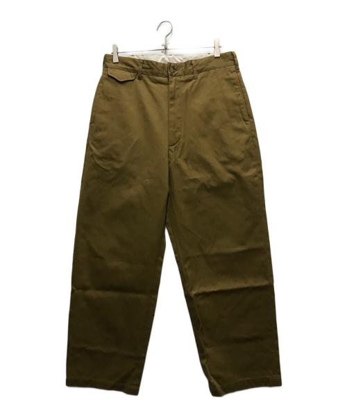 Engineered Garments（エンジニアド ガーメンツ）Engineered Garments (エンジニアド ガーメンツ) Officer Pant ブラウン サイズ:Sの古着・服飾アイテム