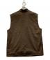 M'S BRAQUE (エムズブラック) STAND-UP COLLAR 9B GILET ブラウン サイズ:40：15000円