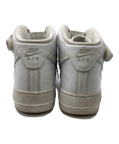 NIKE（ナイキ）NIKE (ナイキ) WMNS AIR FORCE 1 MID 07 LE ホワイト サイズ:24.5の古着・服飾アイテム