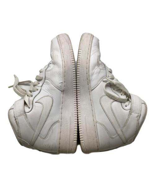 NIKE（ナイキ）NIKE (ナイキ) WMNS AIR FORCE 1 MID 07 LE ホワイト サイズ:24.5の古着・服飾アイテム