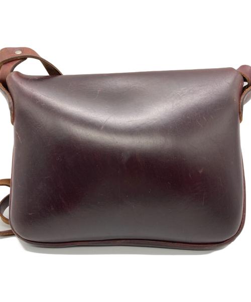 FERNAND LEATHER（フェルナンド レザー）FERNAND LEATHER (フェルナンド レザー) Horizontal Latch Pouch ブラウンの古着・服飾アイテム