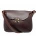 FERNAND LEATHER（フェルナンド レザー）の古着「Horizontal Latch Pouch」｜ブラウン