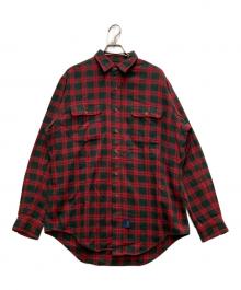 POLO COUNTRY（ポロカントリー）の古着「ネルシャツ」｜レッド