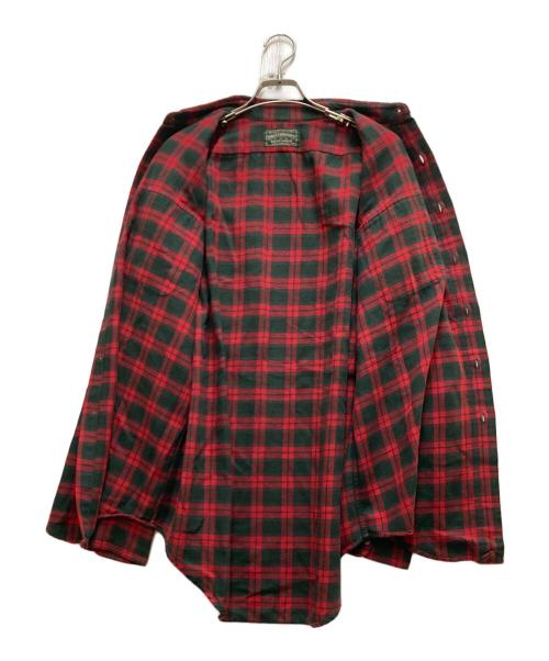 POLO COUNTRY（ポロカントリー）POLO COUNTRY (ポロカントリー) ネルシャツ レッド サイズ:Mの古着・服飾アイテム