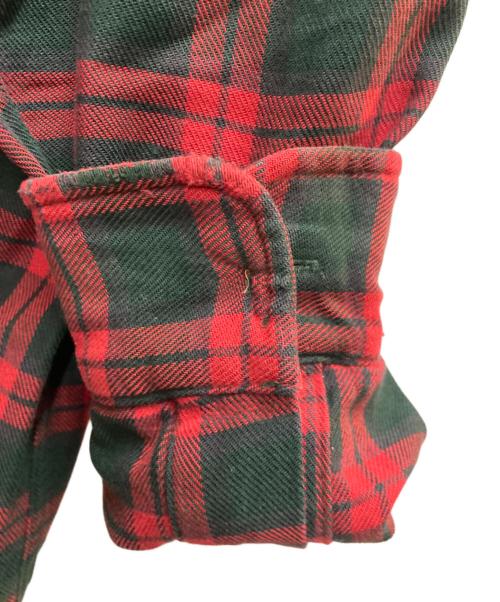 POLO COUNTRY（ポロカントリー）POLO COUNTRY (ポロカントリー) ネルシャツ レッド サイズ:Mの古着・服飾アイテム