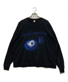 SHINYA KOZUKA（シンヤコズカ）の古着「MORNING SPECIAL L/S TEE」｜ブラック