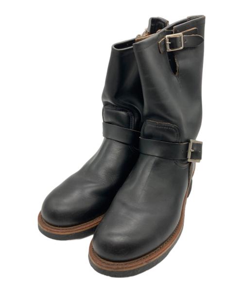 RED WING（レッドウィング）RED WING (レッドウィング) 90sエンジニアブーツ ブラック サイズ:8 1/2の古着・服飾アイテム