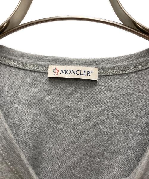 MONCLER（モンクレール）MONCLER (モンクレール) MAGLIA T-SHIRT グレー サイズ:Sの古着・服飾アイテム