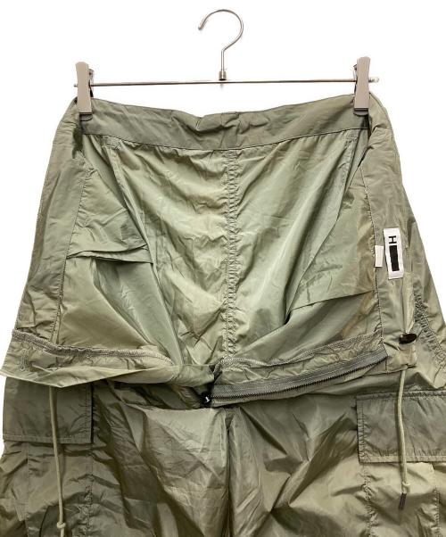 H BEAUTY&YOUTH（エイチ ビューティー&ユース）H BEAUTY&YOUTH (エイチ ビューティー&ユース) OLMETEX CRUNCHY CARGO カーキ サイズ:Mの古着・服飾アイテム