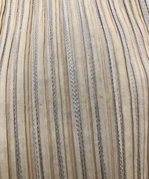 ISSEY MIYAKE（イッセイミヤケ）ISSEY MIYAKE (イッセイミヤケ) プリーツ 3B テーラードジャケット イエロー サイズ:Mの古着・服飾アイテム