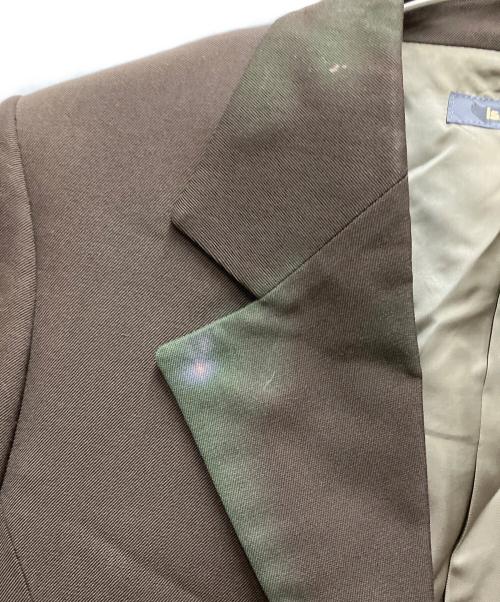 ISSEY MIYAKE（イッセイミヤケ）ISSEY MIYAKE (イッセイミヤケ) テーラードセットアップ ブラウン サイズ:Mの古着・服飾アイテム