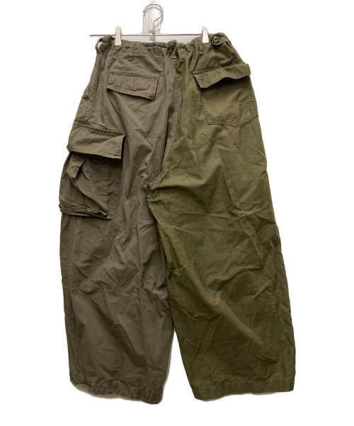 Needles（ニードルズ）Needles (ニードルズ) BEAMS BOY (ビームスボーイ) 別注ヒザデルパンツ グリーン サイズ:2の古着・服飾アイテム