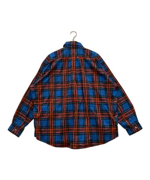 BEAMS（ビームス）BEAMS (ビームス) SSZ (エスエスズィー) チェックシャツ レッド×ブルー サイズ:Sの古着・服飾アイテム