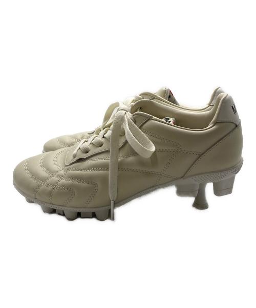 Maison MIHARA YASUHIRO（メゾン ミハラ ヤスヒロ）Maison MIHARA YASUHIRO (メゾン ミハラ ヤスヒロ) SPIKE SOLE SNEAKER / PUMP ベージュ サイズ:38の古着・服飾アイテム