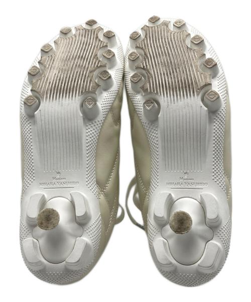 Maison MIHARA YASUHIRO（メゾン ミハラ ヤスヒロ）Maison MIHARA YASUHIRO (メゾン ミハラ ヤスヒロ) SPIKE SOLE SNEAKER / PUMP ベージュ サイズ:38の古着・服飾アイテム