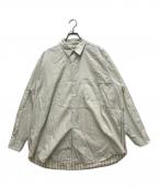 COMME des GARCONS HOMMEコムデギャルソン オム）の古着「90's 背面切替シャツ」｜ベージュ