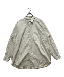 COMME des GARCONS HOMME（コムデギャルソン オム）の古着「90's 背面切替シャツ」｜ベージュ